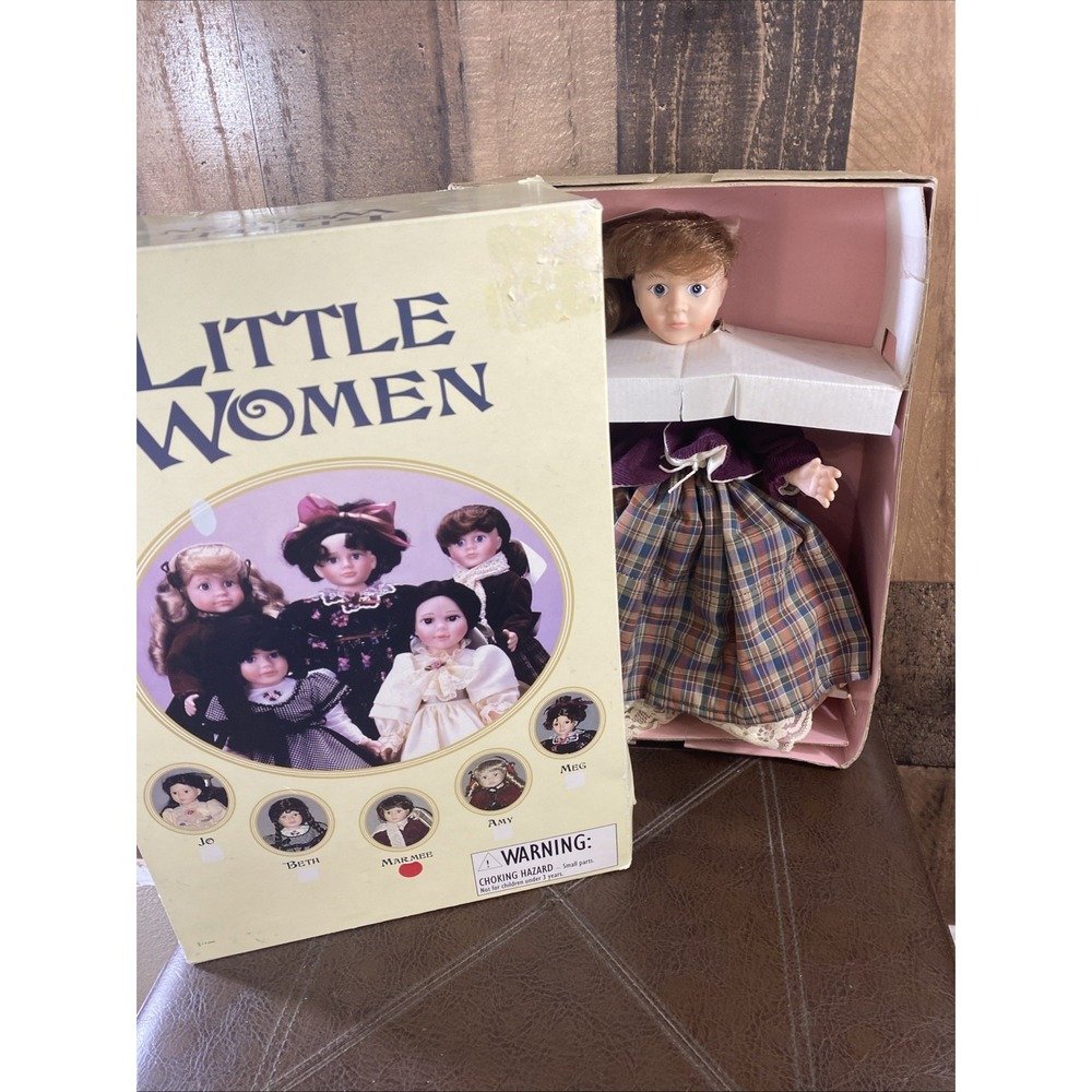 Horsman Little Women Marmee‎ Porcelain 12" Doll Robin Woods #08038 Vintage 1997